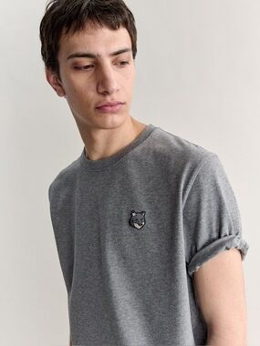 Maison kitsune FOX HEAD COMFORT TEE-SHIRT Sz  L Men’s

(Agos A-1)